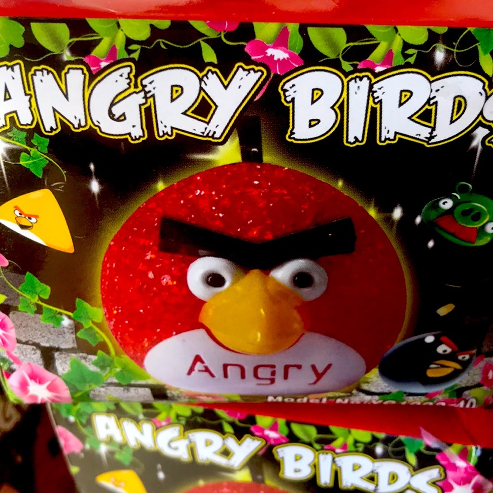 Angry birds Christmas Ornament or nightlight